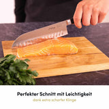 Das 2-teilige Basis-Sparset Messer mit extra scharfer Klinge sorgt für präzise Schnitte und erleichtert jede Küchenarbeit mit außergewöhnlicher Schärfe.