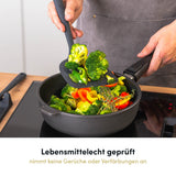 Pfannenwender XXL mit robustem Edelstahlkern
