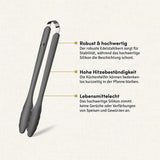 Küchenzange mit robustem Edelstahlkern