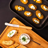 Streichmesser I Buckelmesser Wellenschliff I Made in Solingen