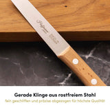 Unser Zöppken aus Buchenholz und rostfreiem Stahl vereint traditionelle Handwerkskunst mit langlebiger Qualität – perfekt für deine Küche!