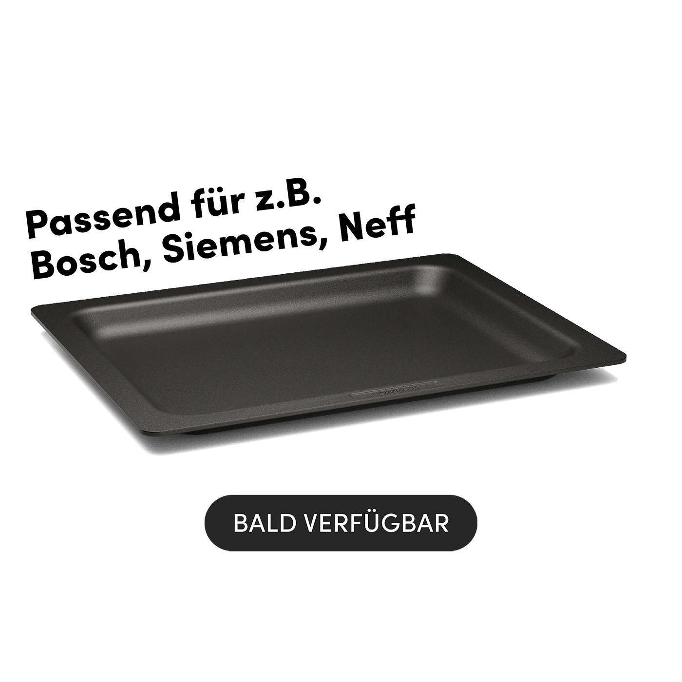 Flache Backplatte I Backblech 459x360 mm I PFAS-Frei