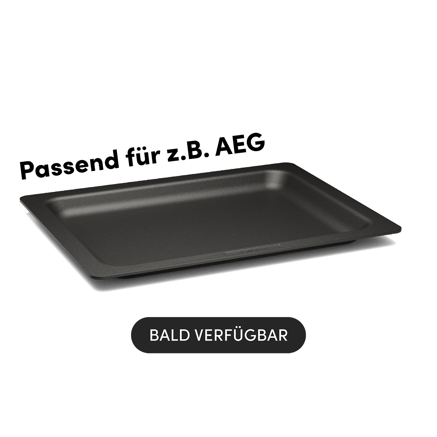 Flache Backplatte I Backblech 465x360 mm I PFAS-Frei