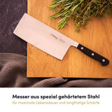 Hackmesser 18 cm, handgeschmiedet in Solingen