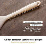 Das 5-teilige Küchenhelfer-Set im Hoffmann Design vereint funktionale Qualität mit stilvollem Aussehen, um Ihre Küche sowohl praktisch als auch ästhetisch zu bereichern.
