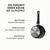 Stieltopf mit 2 Ausgießern | STONIQ | PFAS-FREI