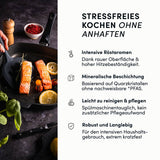 Viereckpfanne | STONIQ | PFAS-FREI