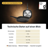 Viereckpfanne | STONIQ | PFAS-FREI