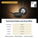 Wokpfanne Ø 30 cm | STONIQ | PFAS-FREI
